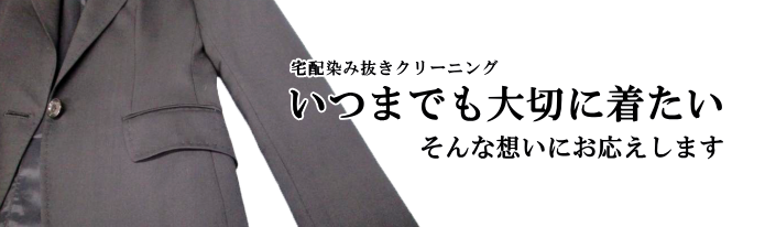 染み抜き　料金　宅配　クリーニング